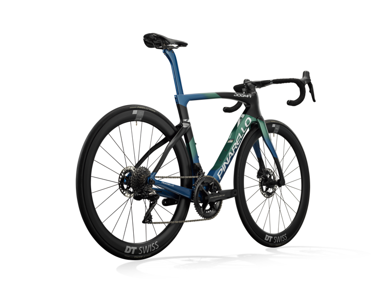 2024 Pinarello DOGMA F Disc FRAME KIT : 125 : NEBULA GREEN BLUE-1